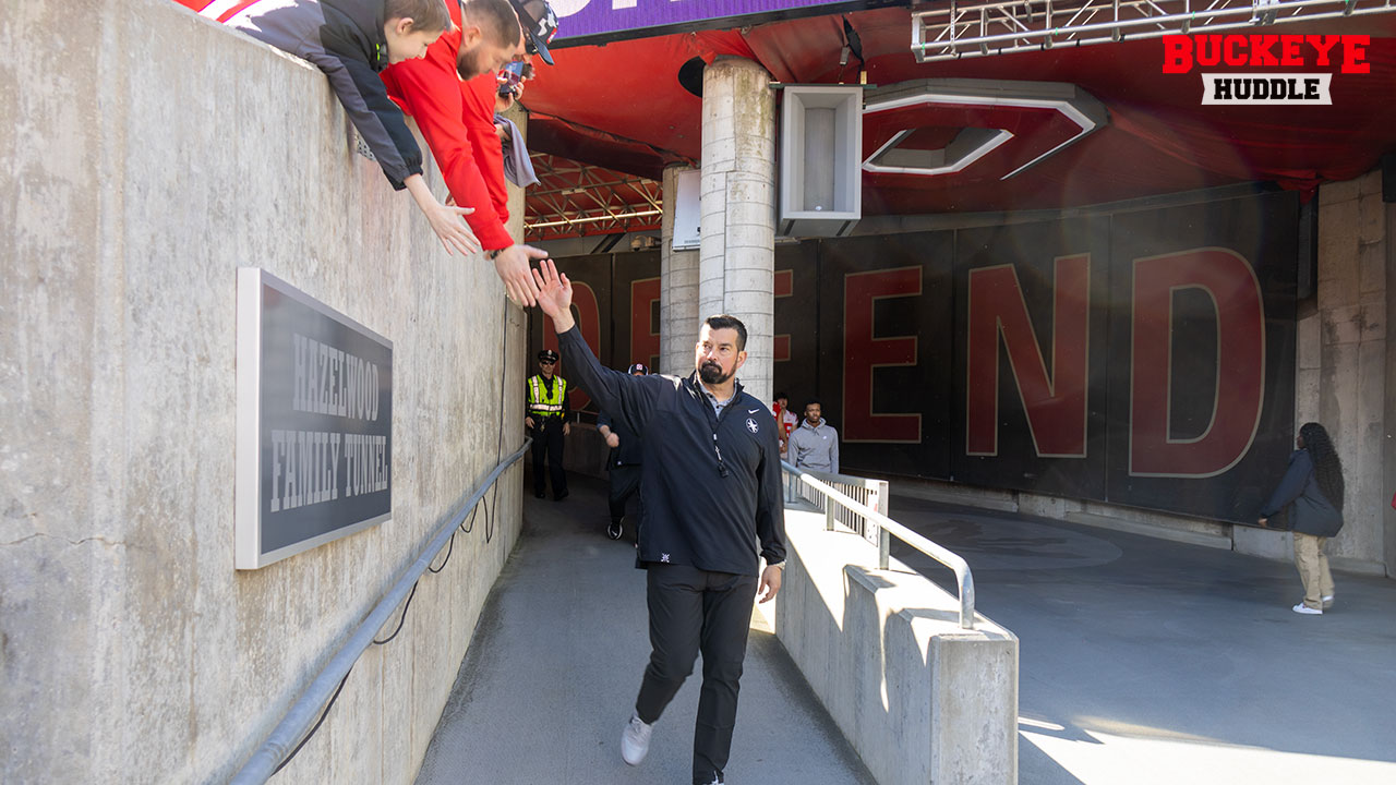 Ohio State Spring Game Ryan Day Happy With Defense Questions Remain