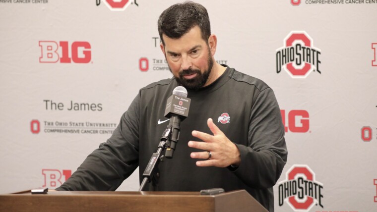 Ohio State Buckeyes Head Coach Ryan Day