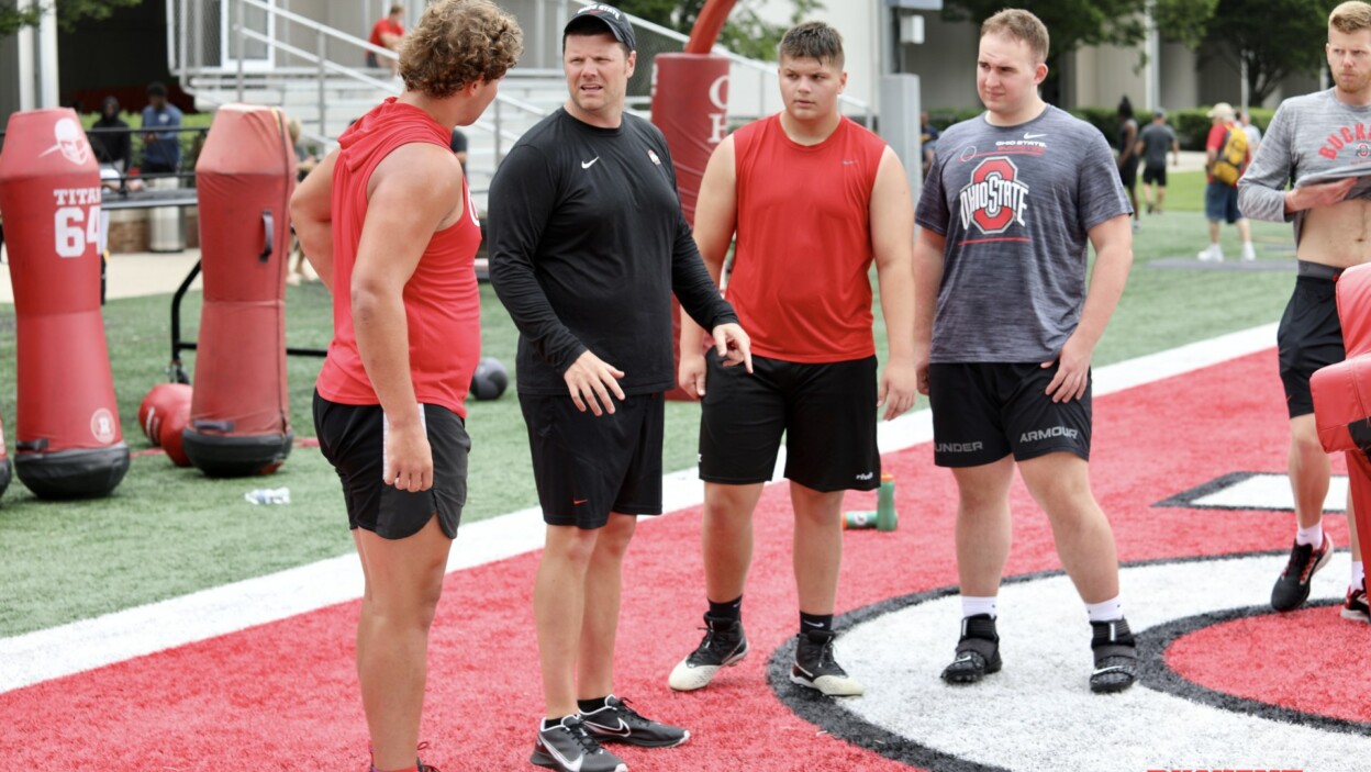 Buckeyes Offensive Line Camp