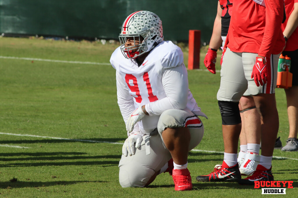 Ohio State defensive lineman Tyleik Williams