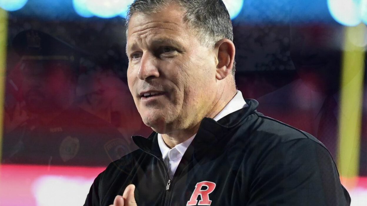 Rutgers head coach Greg Schiano