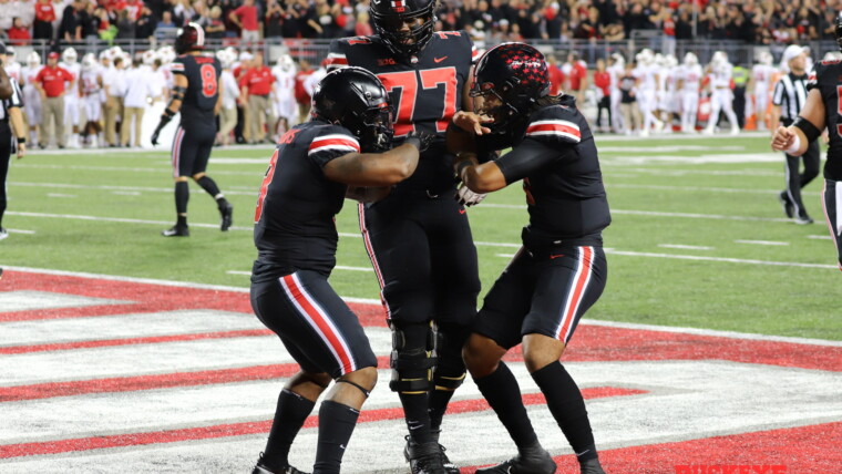 Buckeyes Celebrating