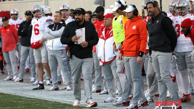 Ohio State head coach Ryan Day Michigan State