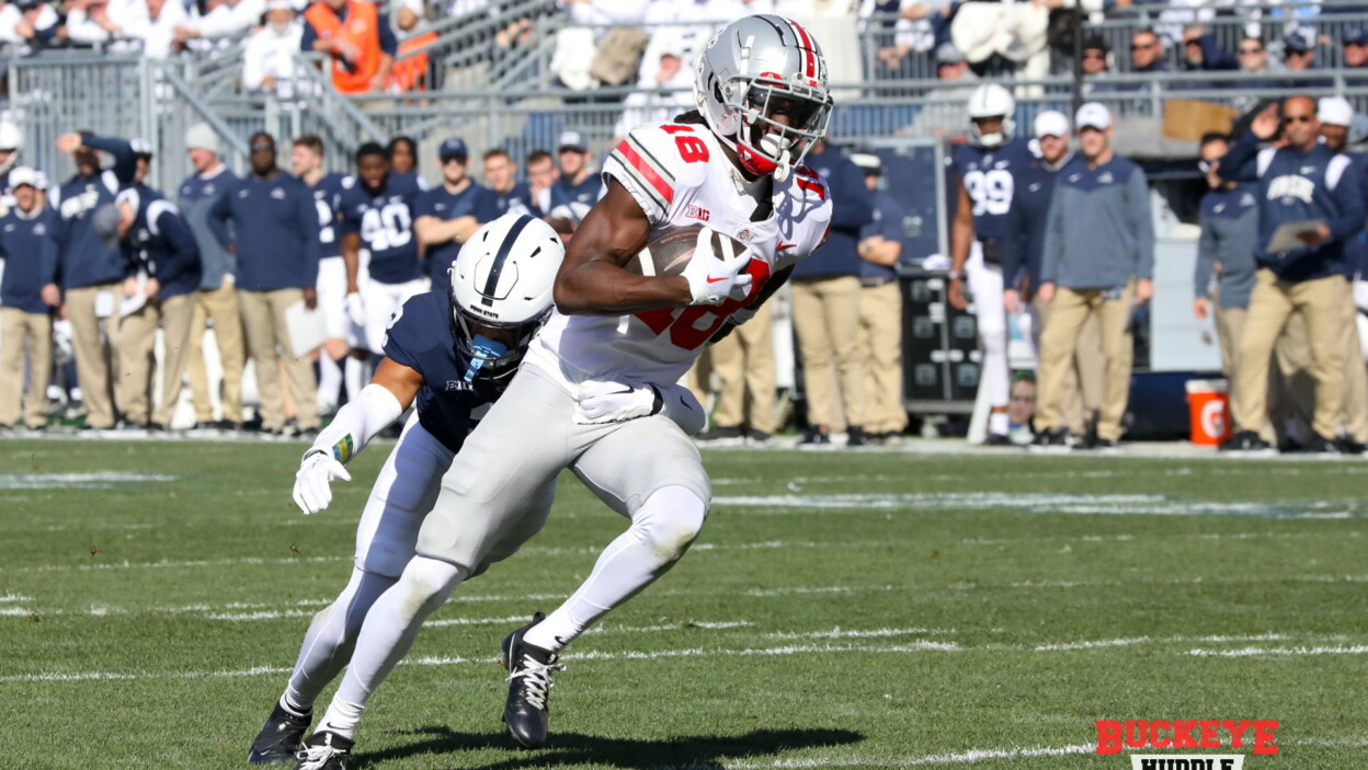 Ohio State wide receiver Marvin Harrison, Jr.