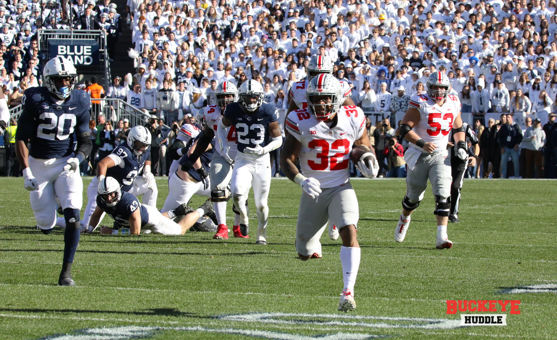 Ohio State's TreVeyon Henderson on Buckeye rushing effort vs. Indiana 