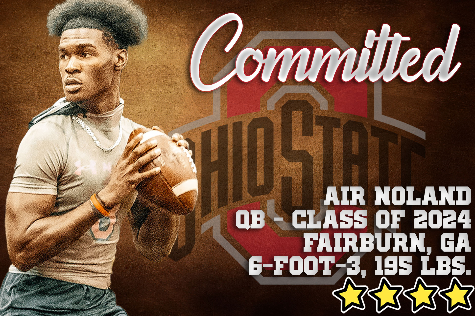 It's Rare Air As Noland Commits To Buckeyes Buckeye Huddle