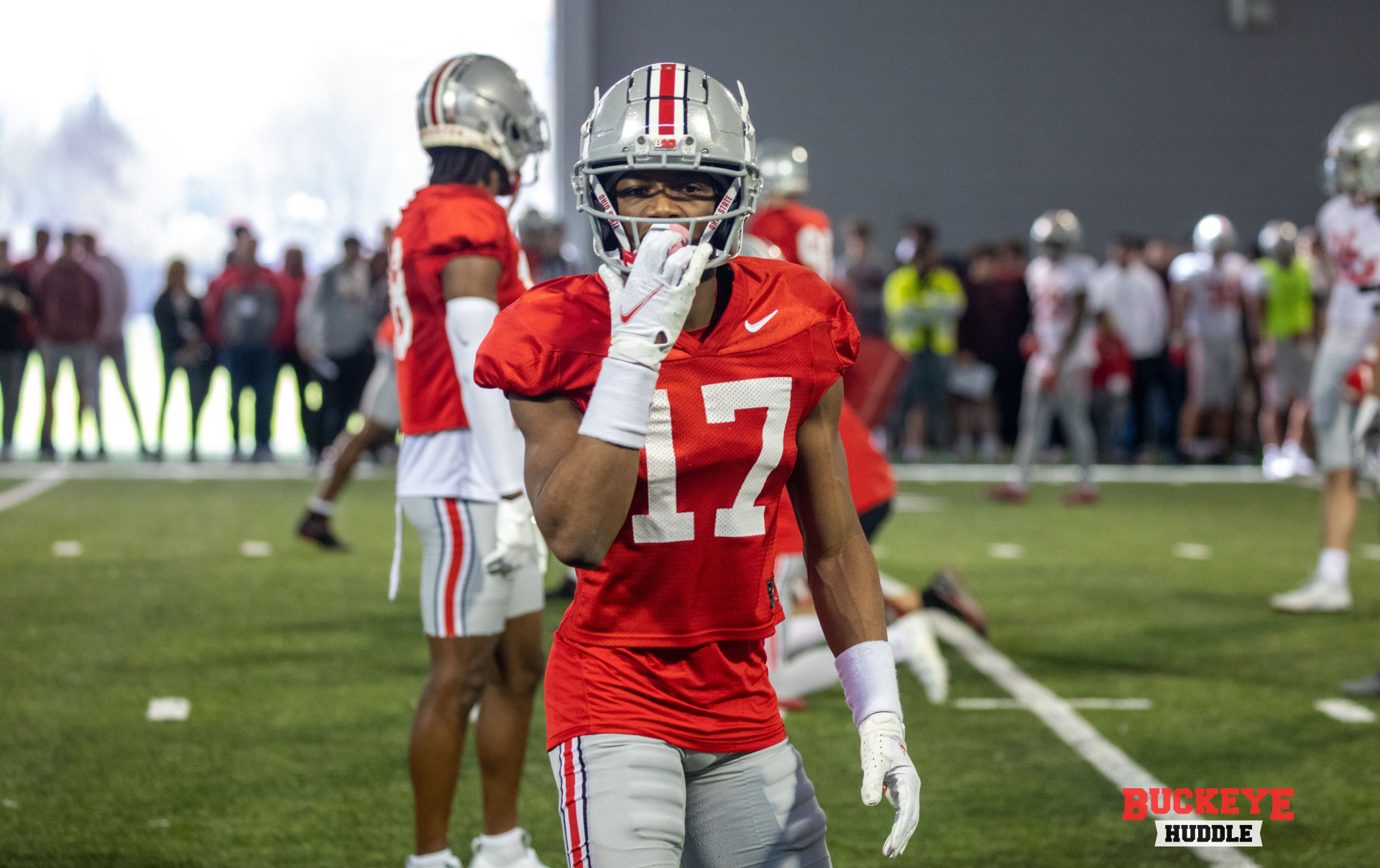 Football: Harrison Jr. believes freshman Tate can be one of Buckeye's  greatest receivers