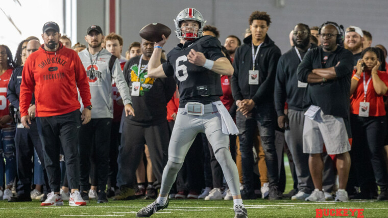 Kyle McCord Ohio State Buckeyes Quarterback