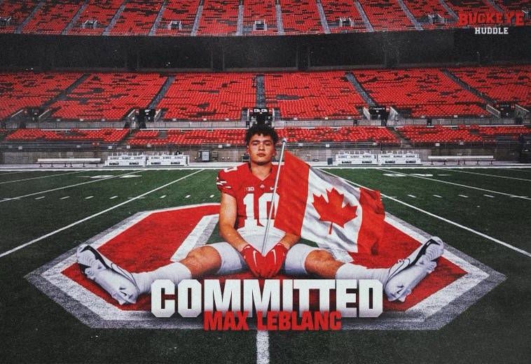 Max LeBlanc Ohio State Buckeyes Tight End Committed