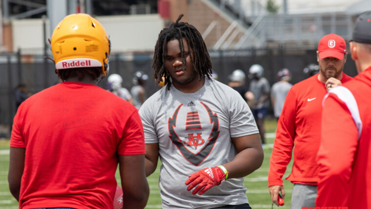 Ohio State football recruiting 2026 OL Micah Champion Smith