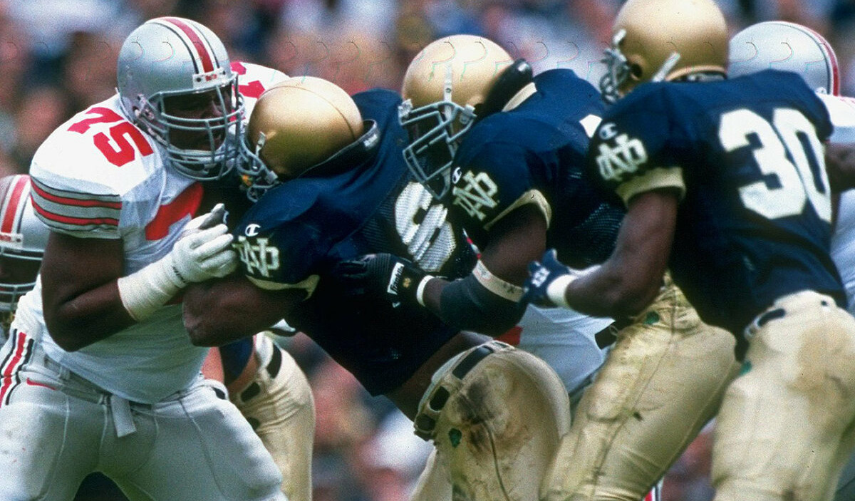 Orlando Pace Notre Dame Sports Illustrated