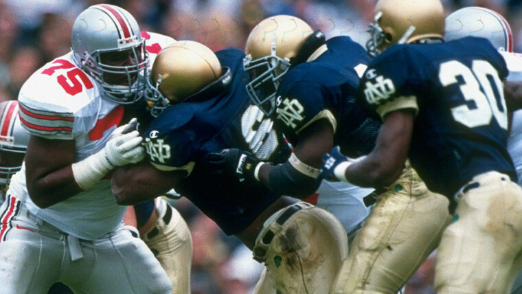 Orlando Pace Notre Dame Sports Illustrated