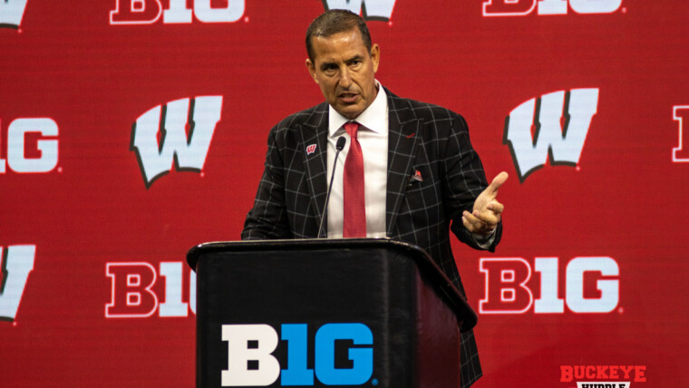 Wisconsin head coach Luke Fickell