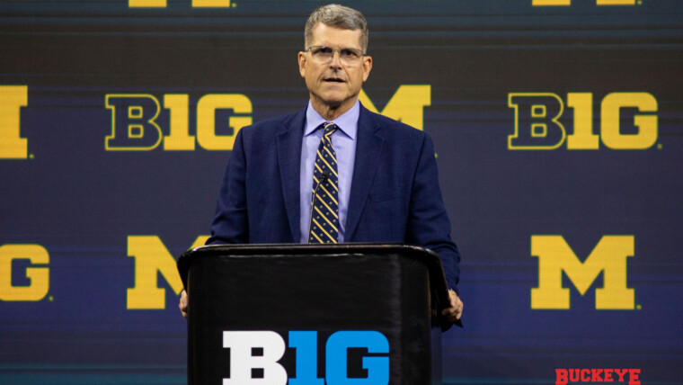 Michigan head coach Jim Harbaugh