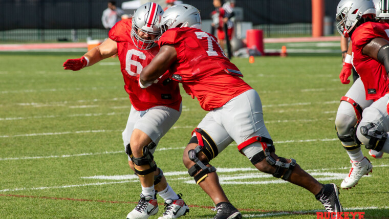 Ohio State offensive lineman Josh Jimmy Simmons