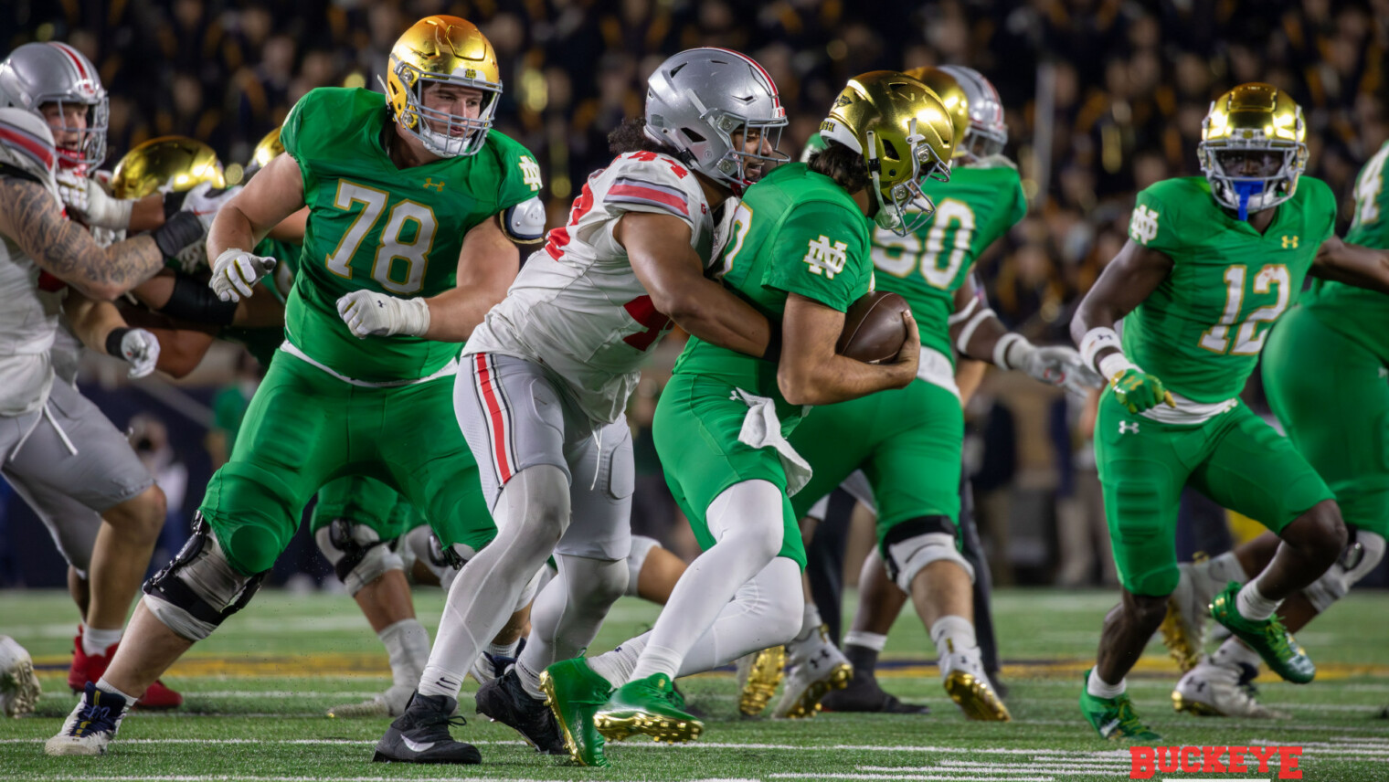 Ross Fulton Analysis How Ohio State's Defense Held Notre Dame In Check