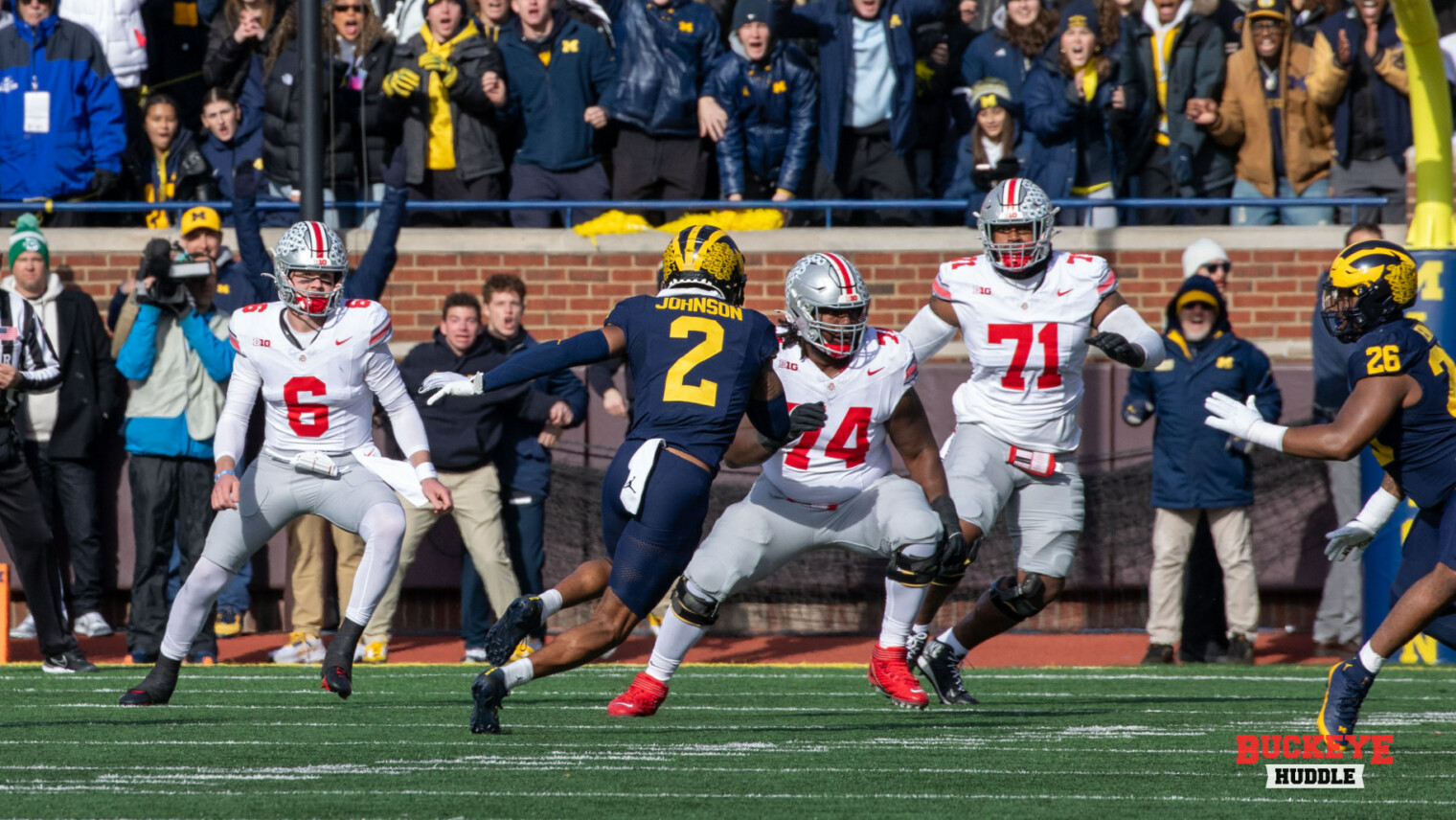 Was Toughness Or Aggressiveness The Difference In Ohio States Loss To Michigan Buckeye Huddle 4212