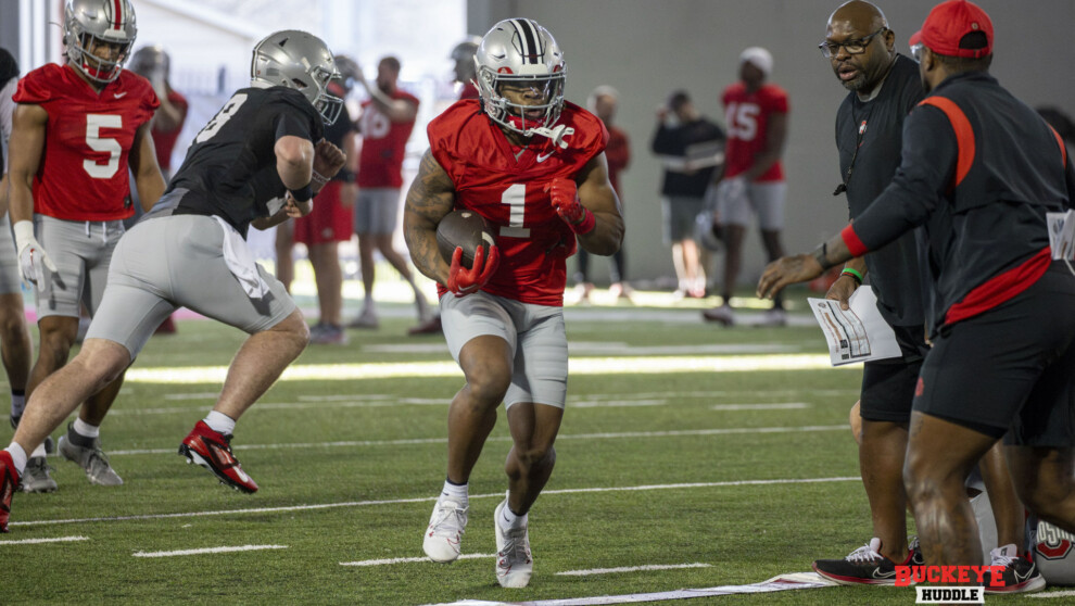 Running Back Quinshon Judkins Loses Black Stripe - Buckeye Huddle