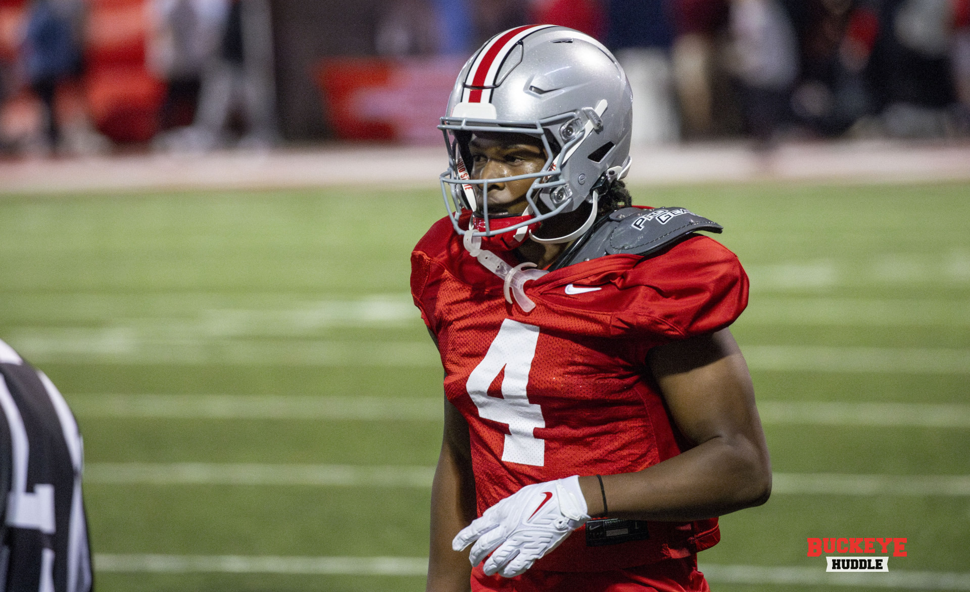 Ohio State Freshman Receiver Jeremiah Smith Makes Insane OneHanded