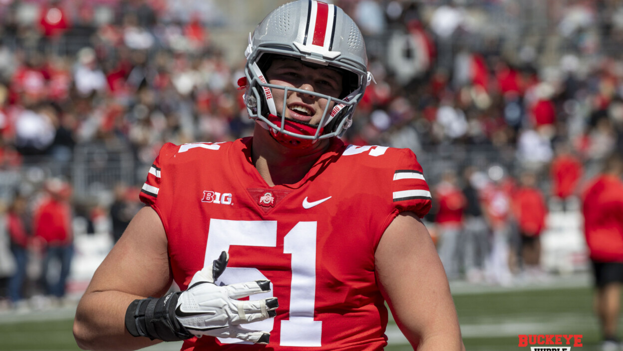 Luke Montgomery Ohio State Buckeyes Offensive Lineman