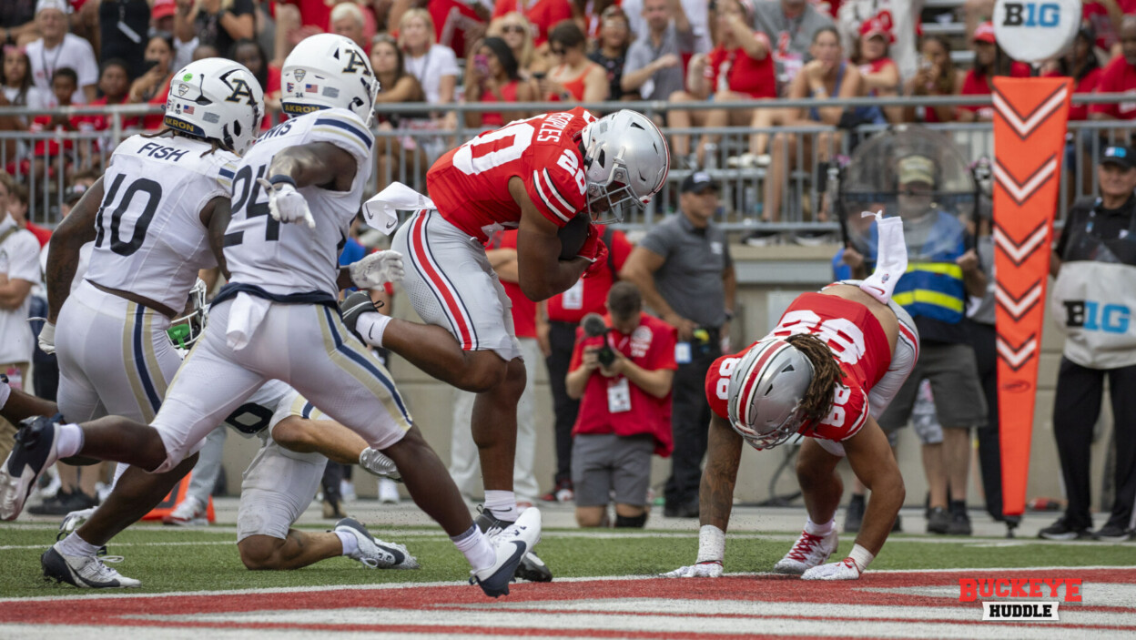 James Peoples Ohio State Buckeyes Running Back