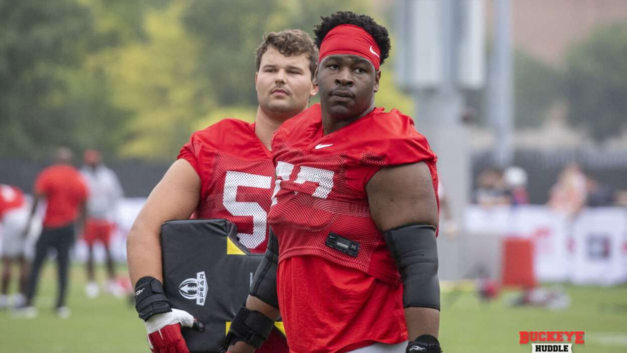 Ohio State football Luke Montgomery Tegra Tshabola