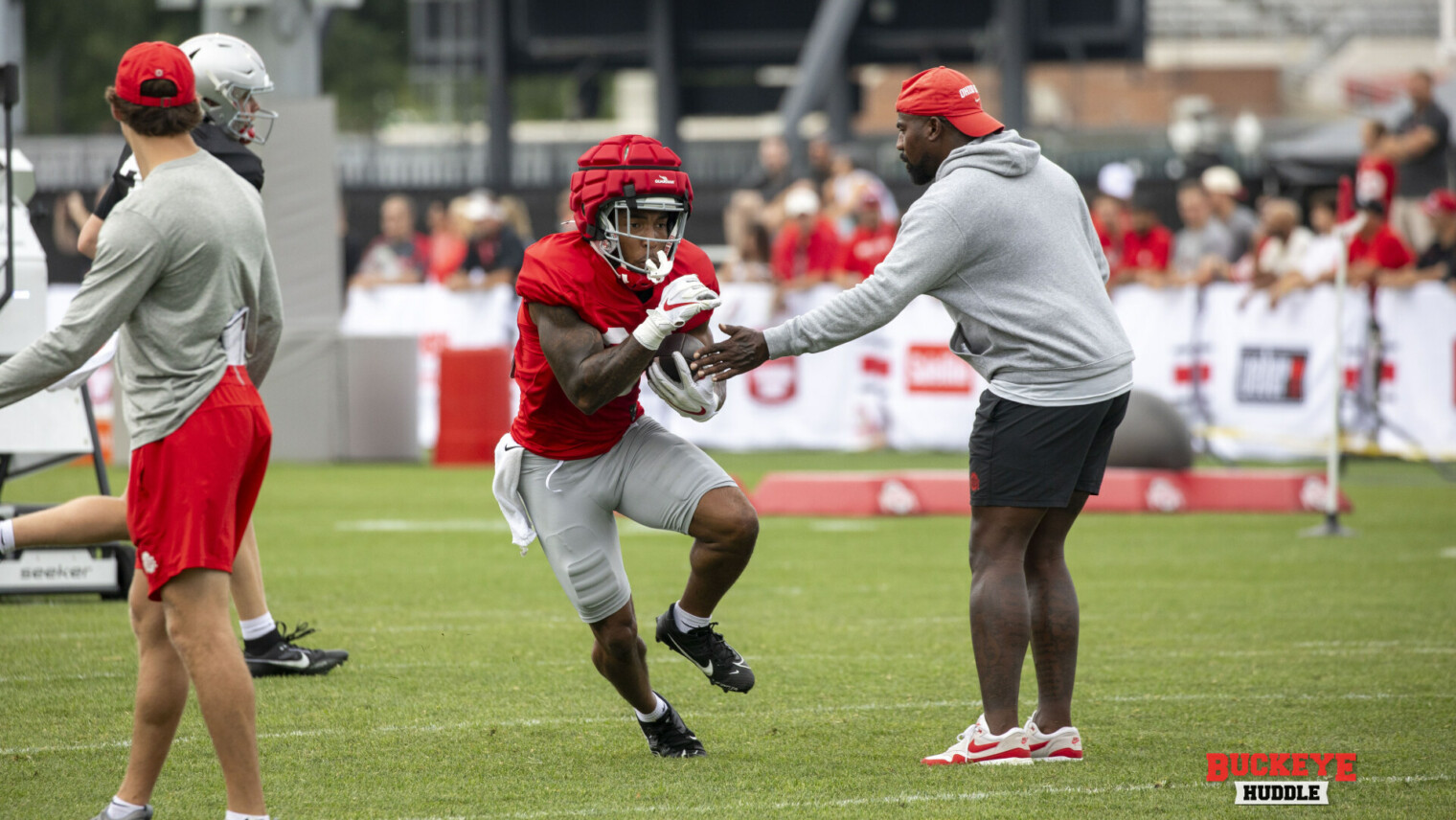 Ohio State Football Insider Live From Practice No. 7 Buckeye Huddle