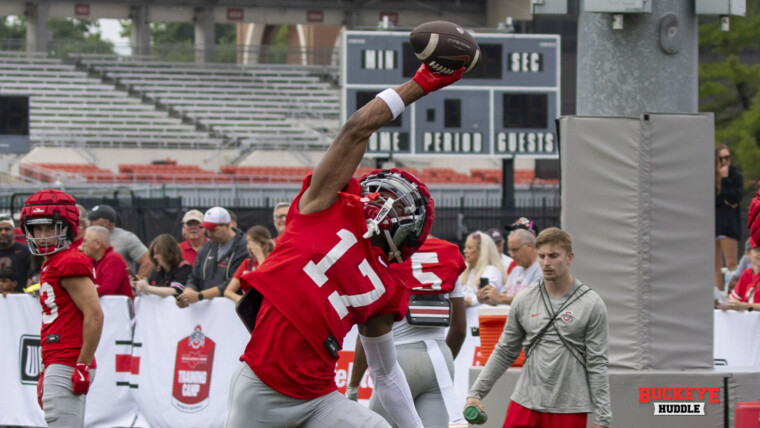 2024 Ohio State football fall camp Carnell tate