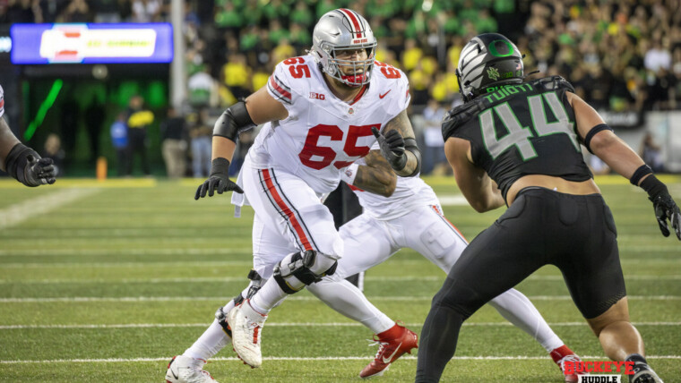 Zen Michalski Ohio State Buckeyes Left Tackle