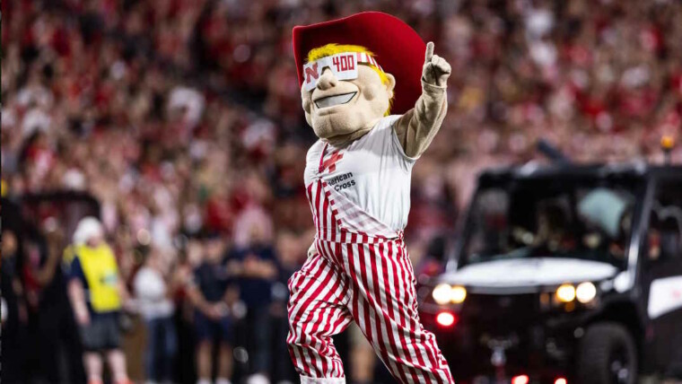 Nebraska mascot Herbie Husker