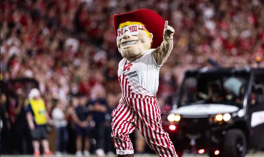 Nebraska mascot Herbie Husker