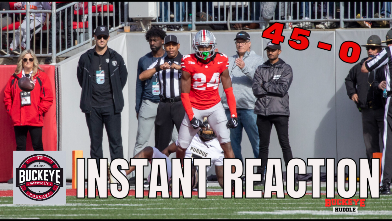 Buckeye Weekly Instant Reaction Purdue