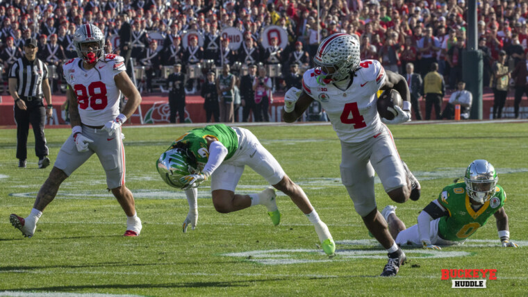 Jeremiah Smith Ohio State Buckeyes Wide Receiver