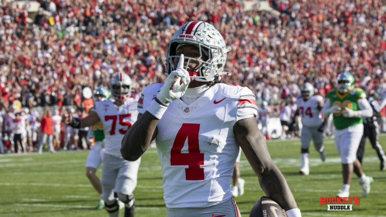 Jeremiah Smith Ohio State Wide Receiver Buckeyes