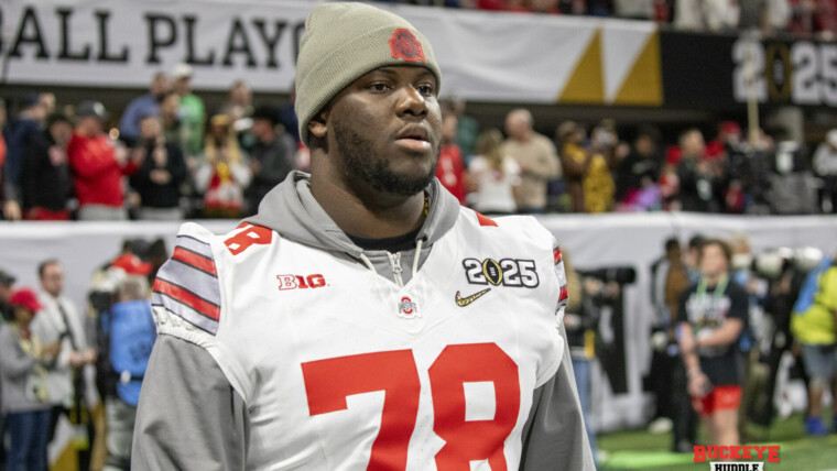 Ethan Onianwa Ohio State Buckeyes Left Tackle
