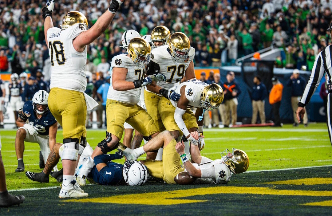 Notre Dame Offensive Line