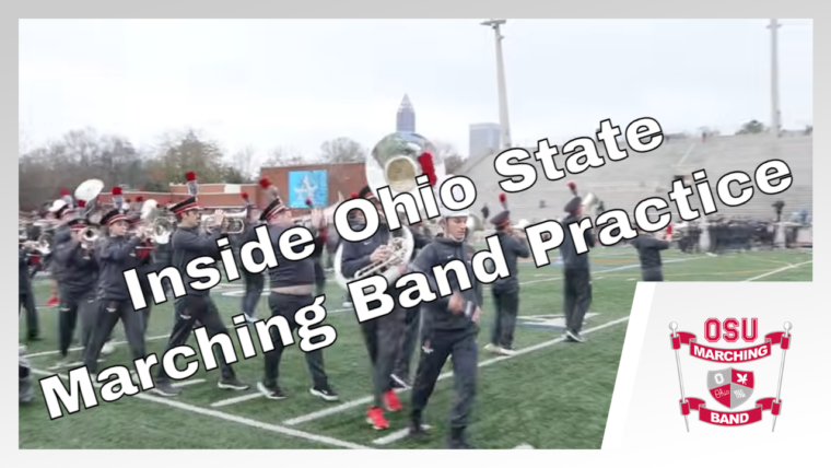 Inside Ohio State Marching Band Practice